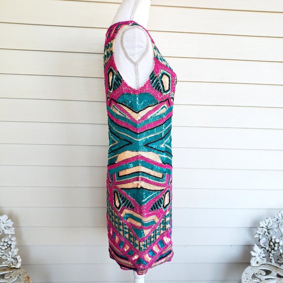 Y2K gorgeous hand sequined dress from Forever Unique London - Picture 5 of 16